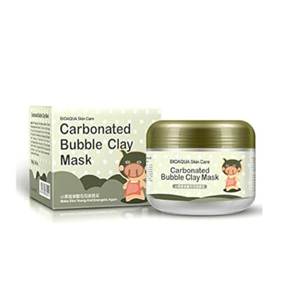 ماسک صورت بایو آکوا مدل Carbonated Bubble Mas حجم 100 میلی لیتر