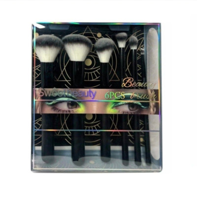 ست براش آرایشی سوئیت بیوتی Sweet Beauty مدل 6PCS Brush Set