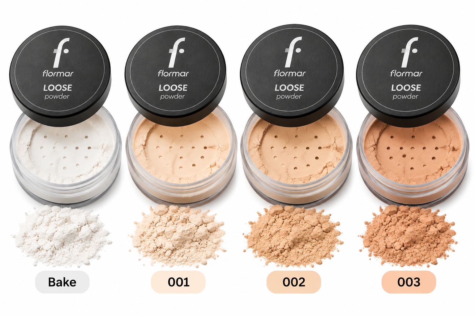 پودر فیکس و تثبیت کننده آرایش 24 ساعته مدل Invisible Loose Powder -
