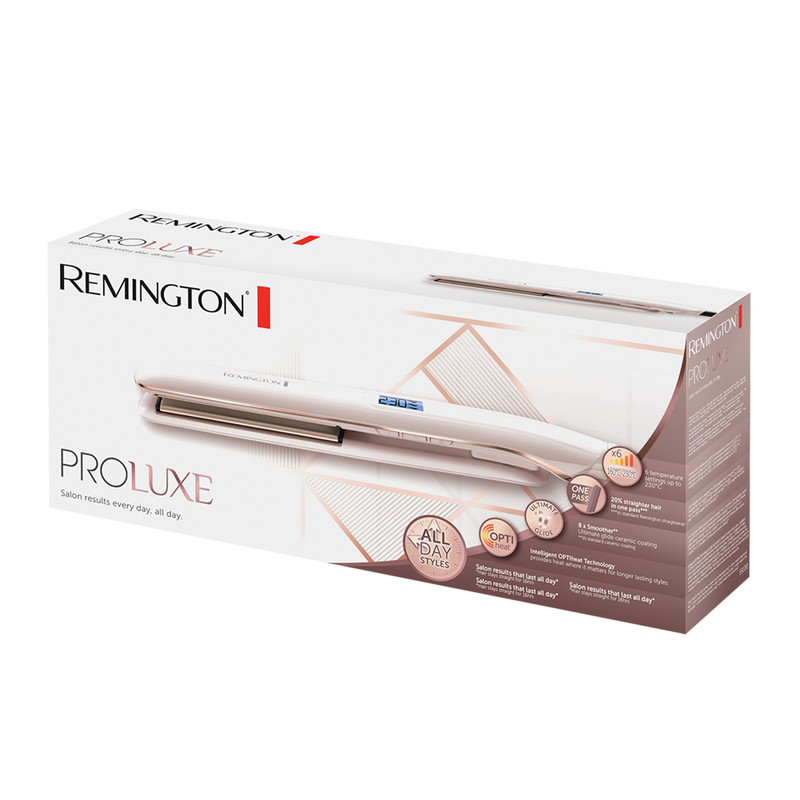 اتو مو رمینگتون Remington مدل S9100 پرولوکس | سرامیک پیشرفته با فناوری OPTIheat گارانتی بدر