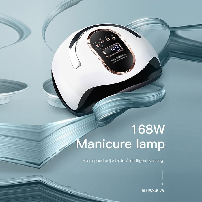 لاک خشک کن بلوکیو Blueque مدل BQ-V8 | دستگاه یووی ال ای دی سالنی و پرقدرت