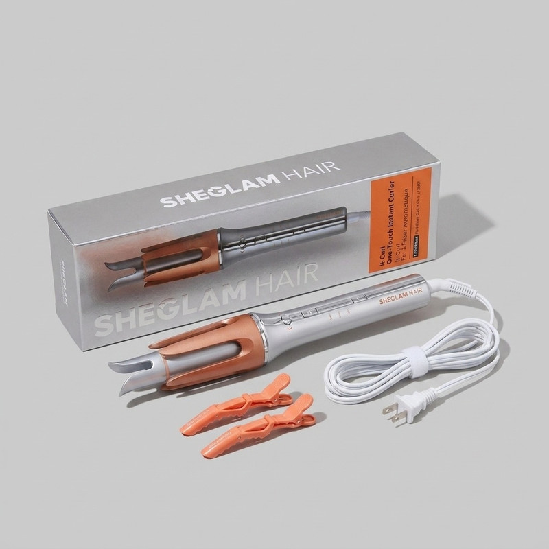 فر کننده مو شیگلم Sheglam سایز 32mm | بابلیس سرامیکی برای فرهای درشت و امواج ساحلی