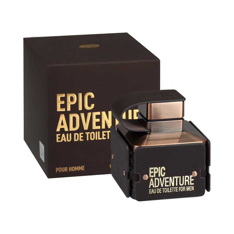 ادو تویلت مردانه امپر مدل Epic Adventure حجم 100 میلی‌لیتر | عطر چوبی معطر مردانه