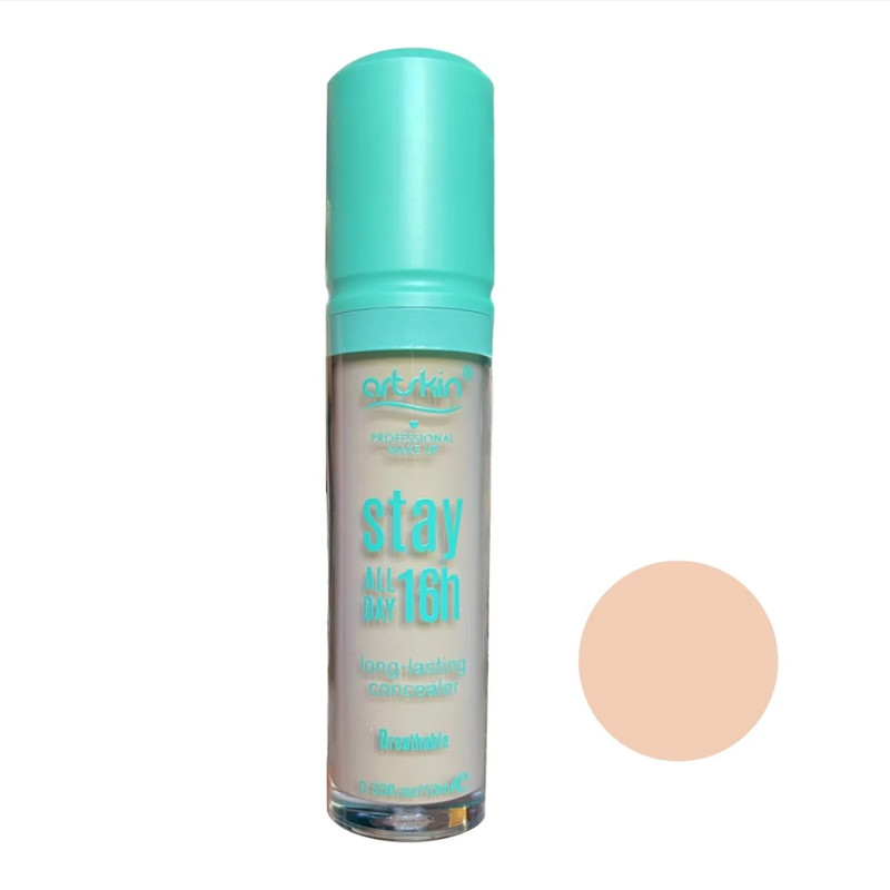 کانسیلر آرتسکین Artskin مدل Long Lasting شماره 03 | پوشش تیرگی دور چشم ضد چروک