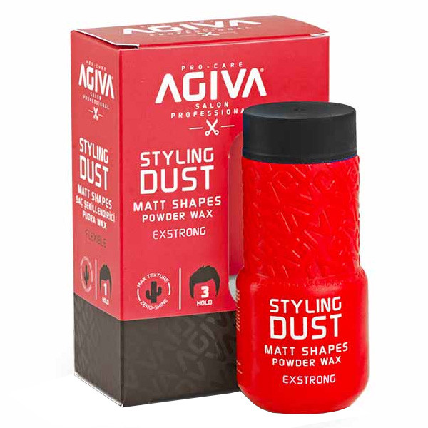 پودر حالت‌دهنده و حجم‌دهنده مو اگیوا AGIVA شماره 03 مدل Styling Dust وزن 20 گرم