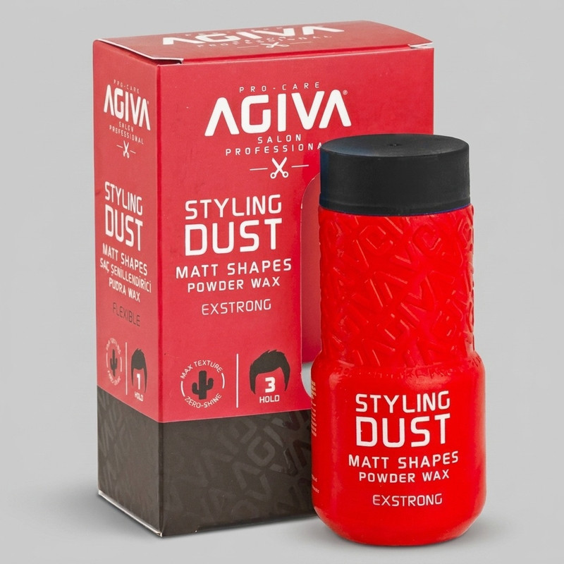 پودر حالت‌دهنده و حجم‌دهنده مو اگیوا AGIVA شماره 03 مدل Styling Dust وزن 20 گرم