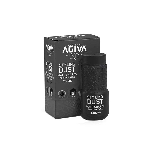 پودر حالت‌دهنده مو اگیوا AGIVA شماره 02 مدل Styling Dust وزن 20 گرم | حجم‌دهنده و مات‌کننده قوی مو  توضیحات متا (M